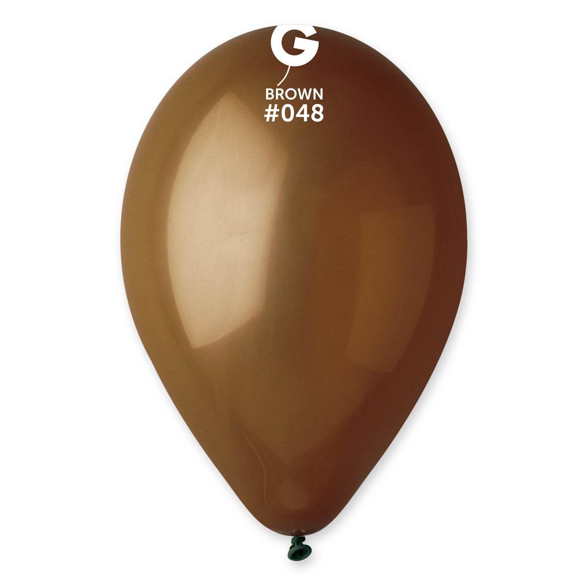 Palloncini in lattice 12" #048 Marrone 100pz