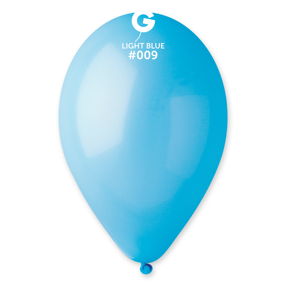 Palloncini in lattice 12" #009 Celeste 100pz