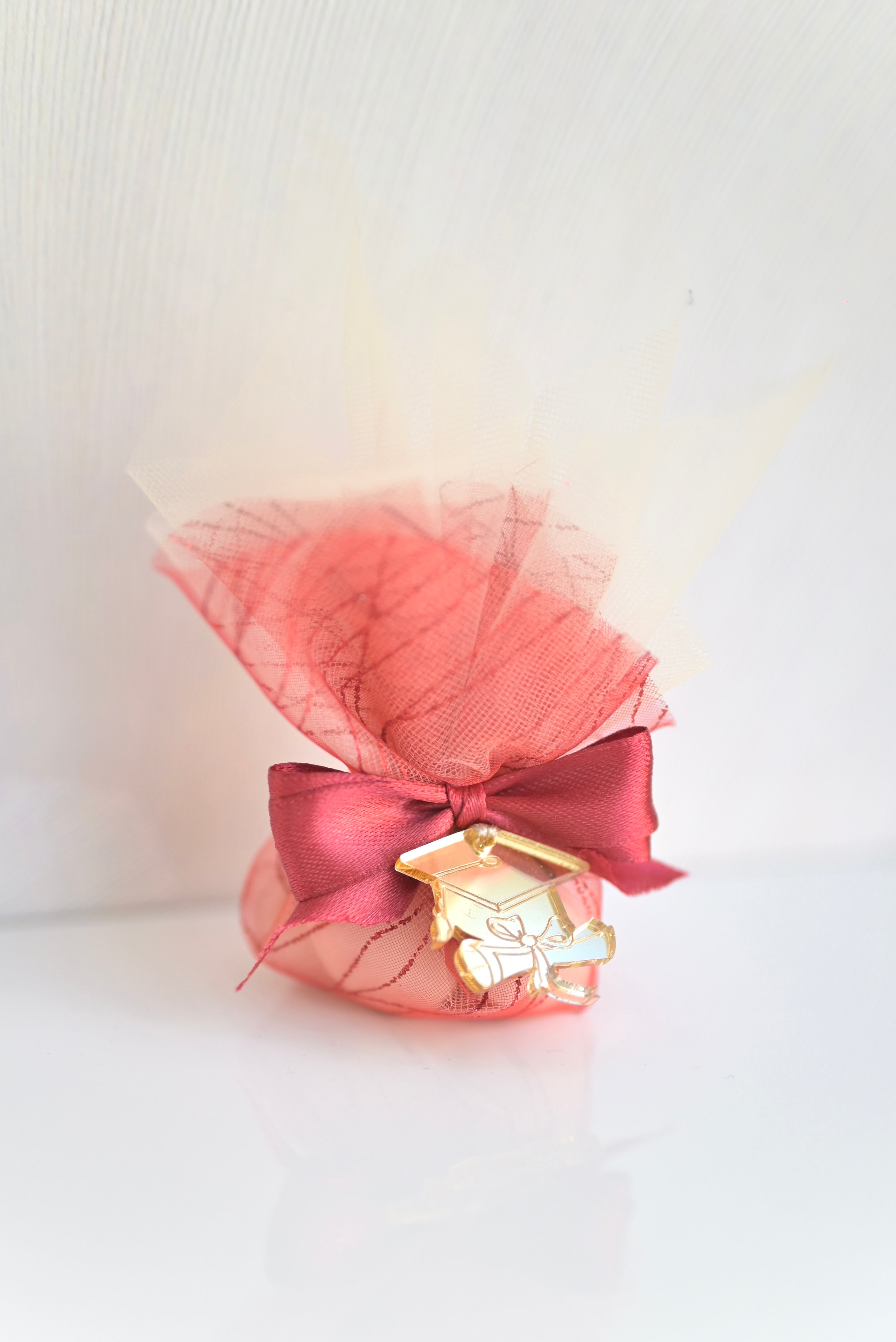TULLE PORTACONFETTI LAUREA