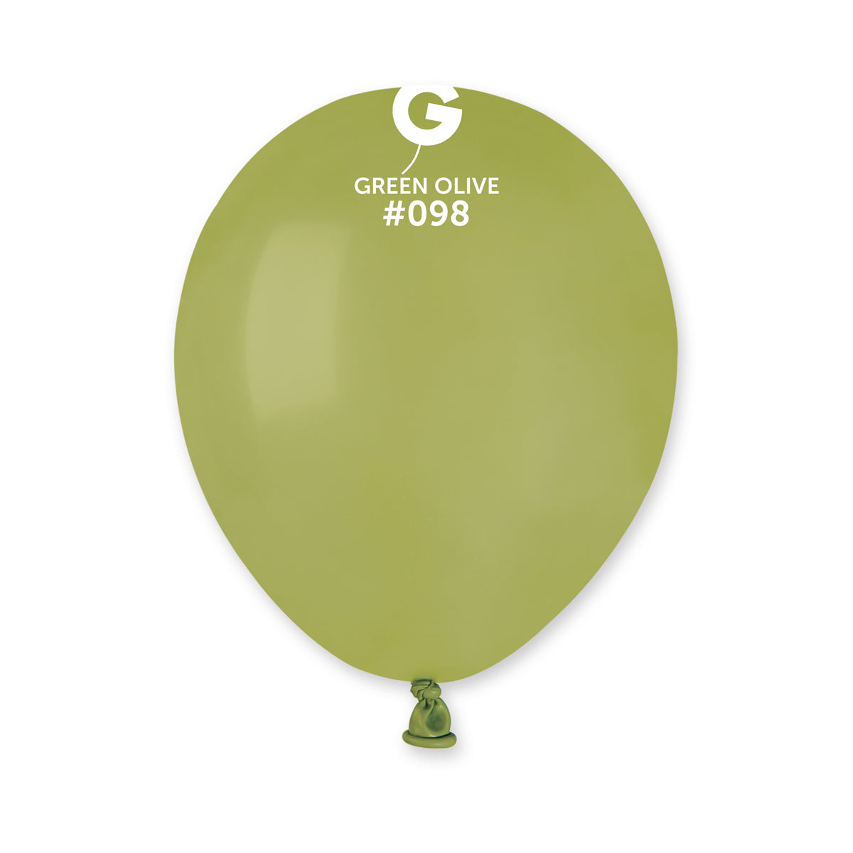 Palloncini in lattice 5" #098 Verde Oliva 100pz