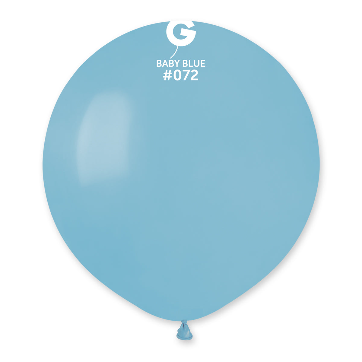 Palloncini in lattice 19" #072 Celeste Baby 5pz
