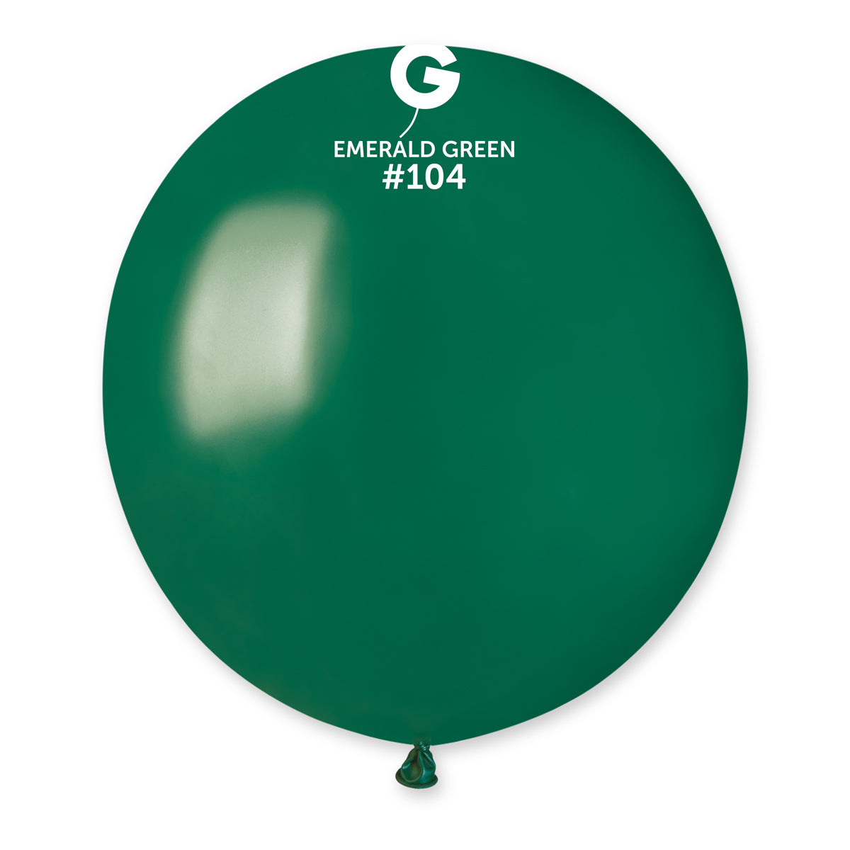 Palloncini in lattice 19" #104 Emerald Verde 50pz