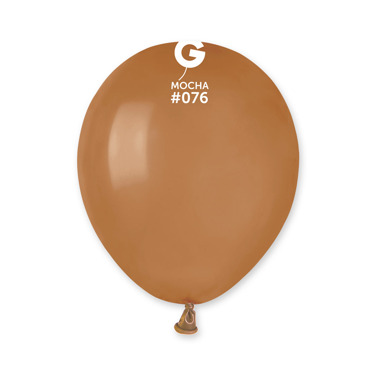 Palloncini in lattice 5" #076 Mocha 100pz