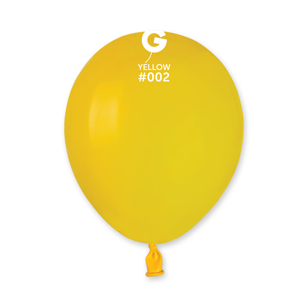Palloncini in lattice 5" #002 Giallo 100pz
