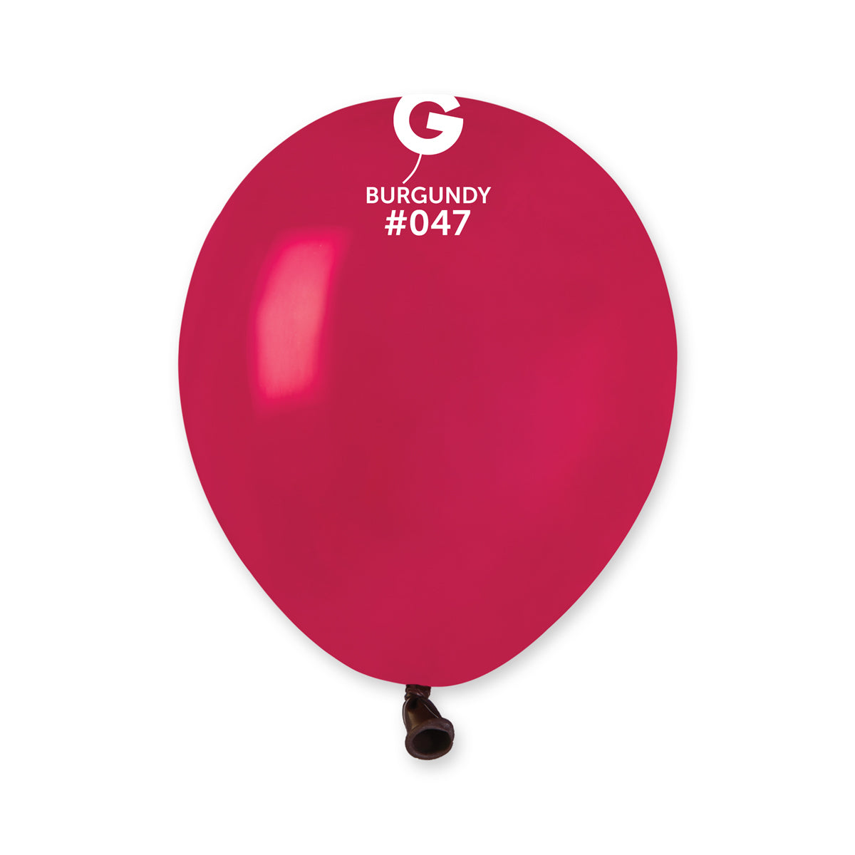 Palloncini in lattice 5" #047 Bordeaux 100pz