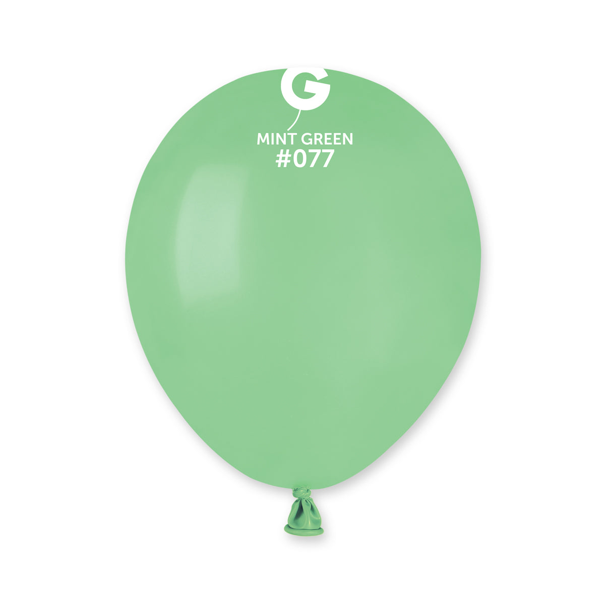 Palloncini in lattice 5" #077 Verde Menta 100pz