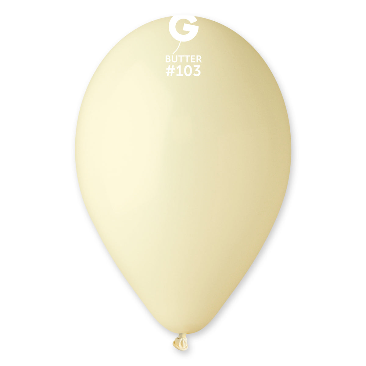 Palloncini in lattice 12" #103 Burro 100pz