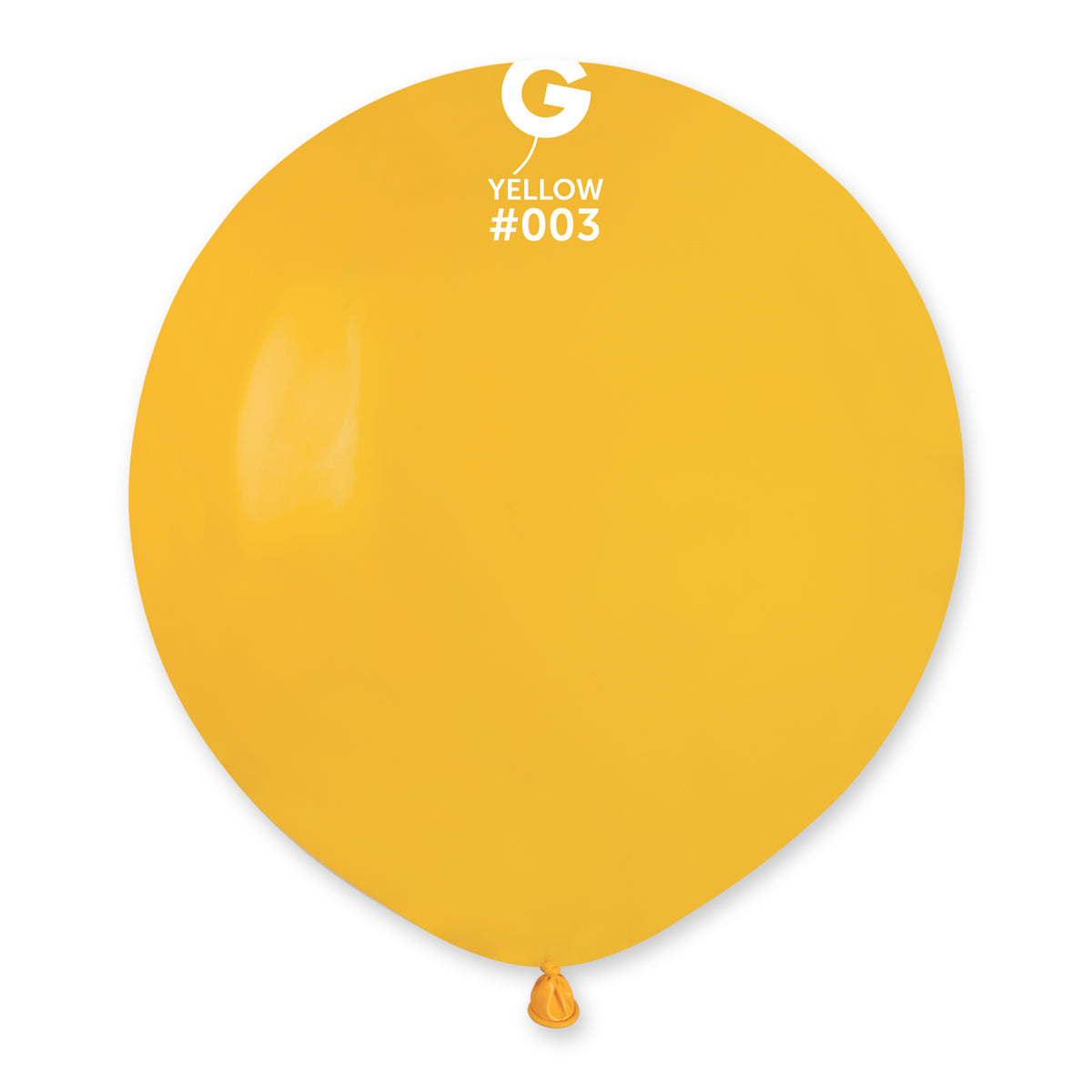 Palloncini in lattice 19" #003 Giallo Mais 5pz