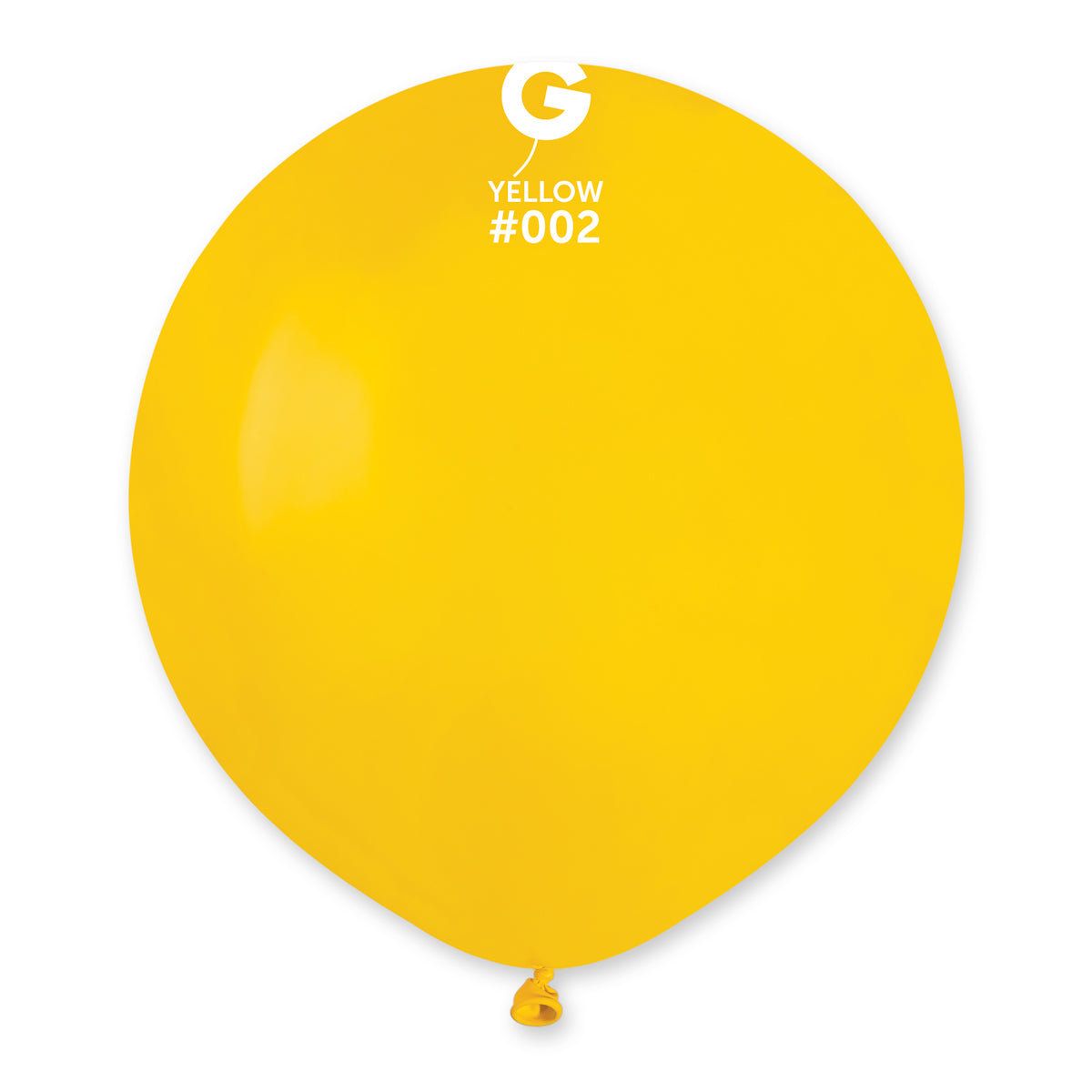 Palloncini in lattice 19" #002 Giallo 5pz