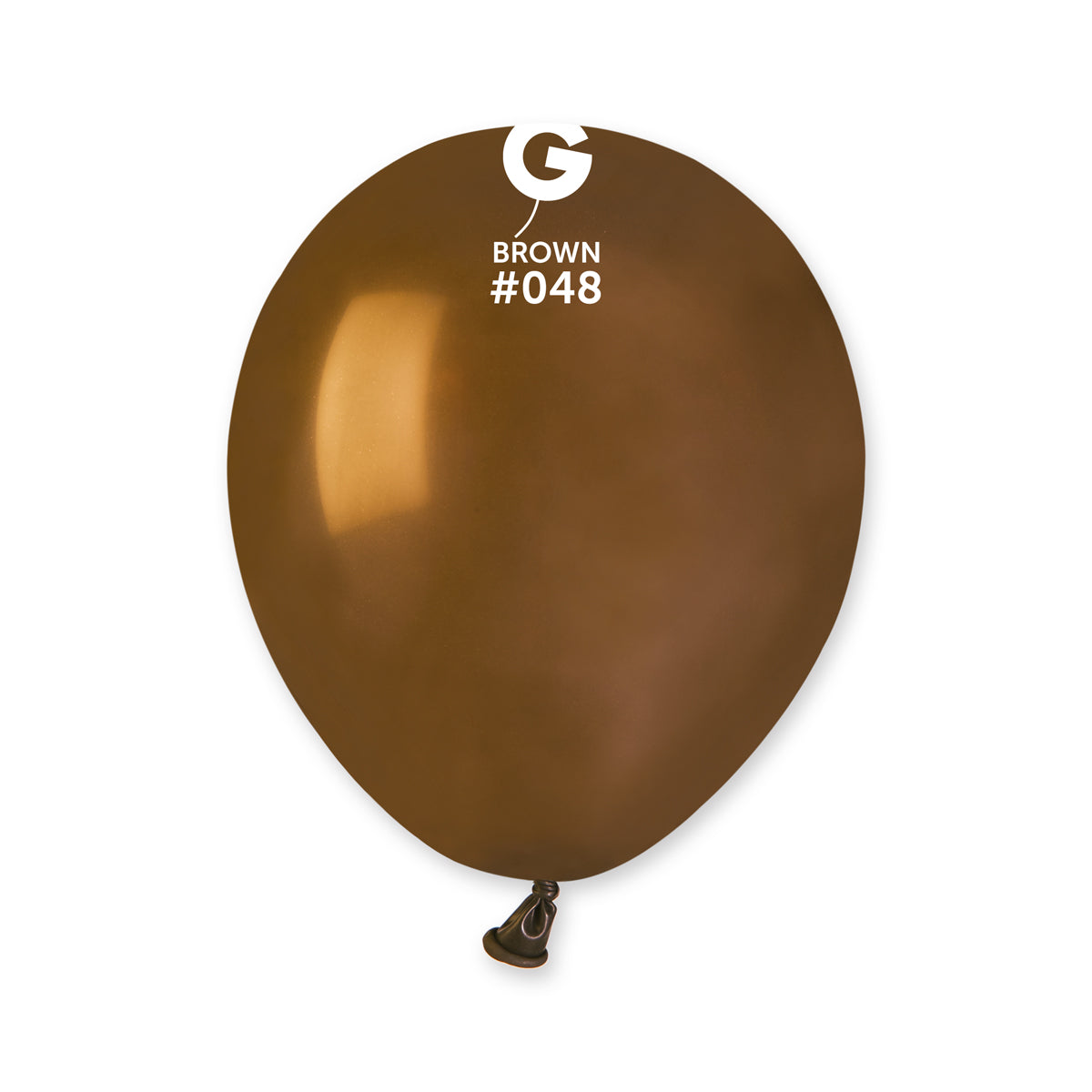 Palloncini in lattice 5" #048 Marrone 100pz