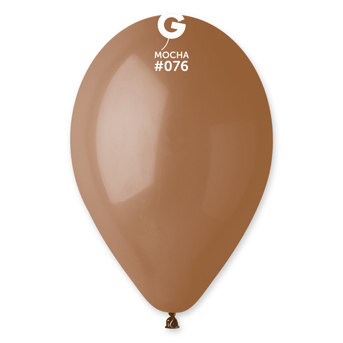 Palloncini in lattice 12" #076 Mocha 100pz