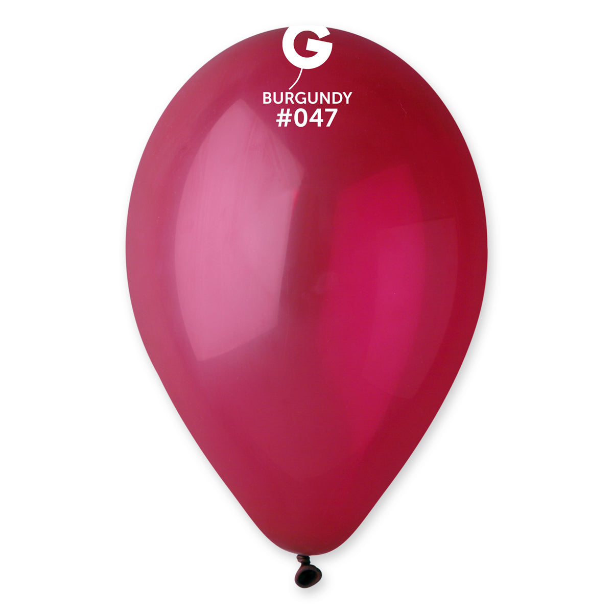 Palloncini in lattice 12" #047 Bordeaux 100pz