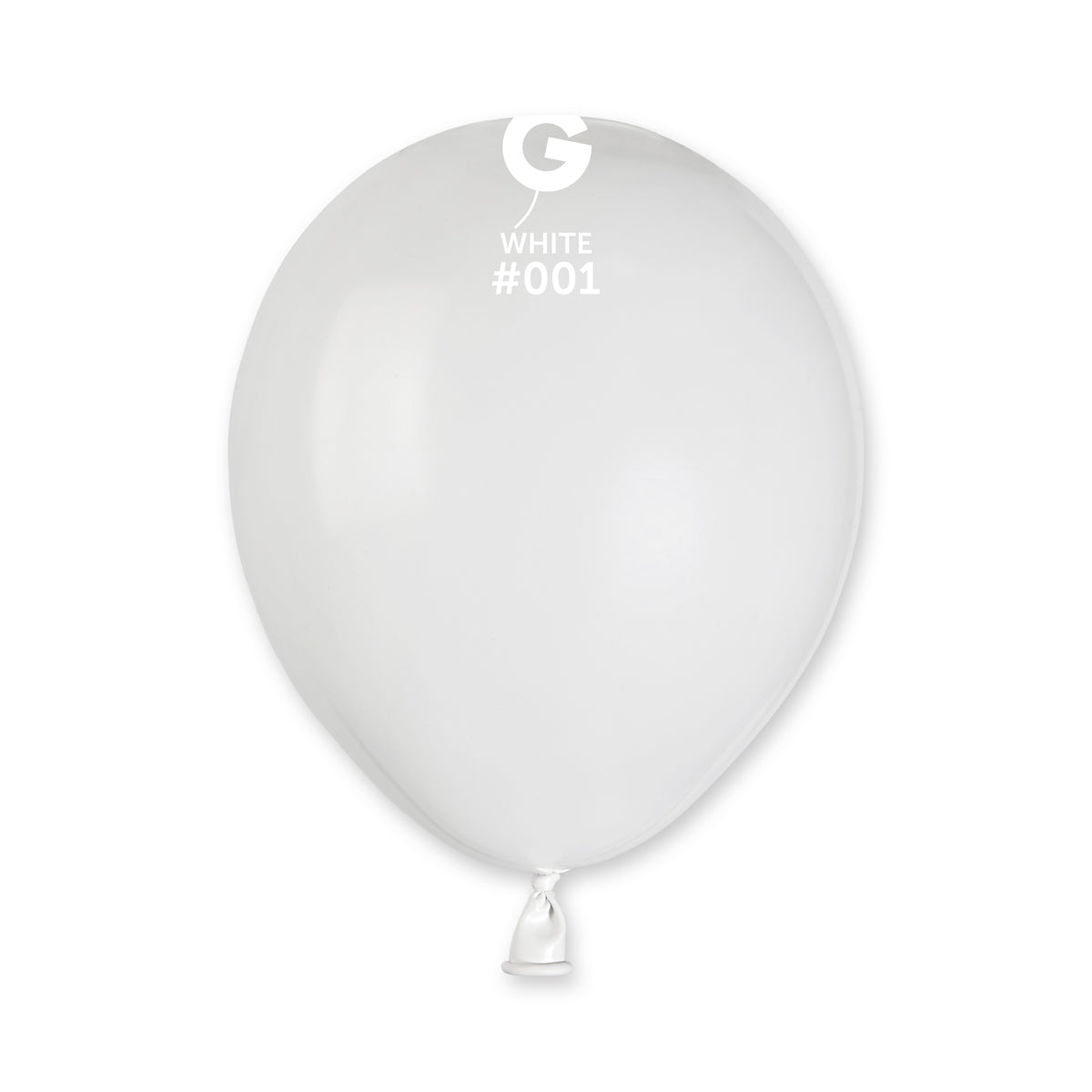 Palloncini in lattice 5" #001 Bianco  100pz
