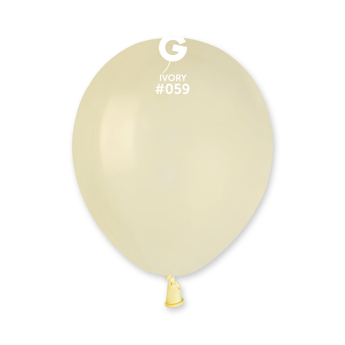 Palloncini in lattice 5" #059 Avorio 100pz