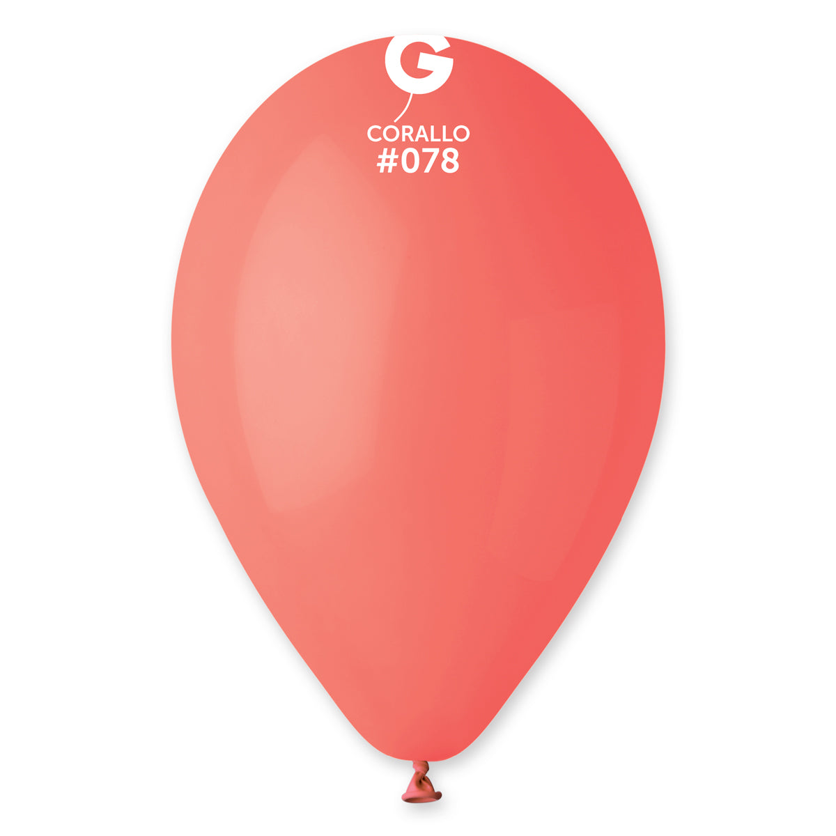 Palloncini in lattice 12" #078 Corallo 100pz