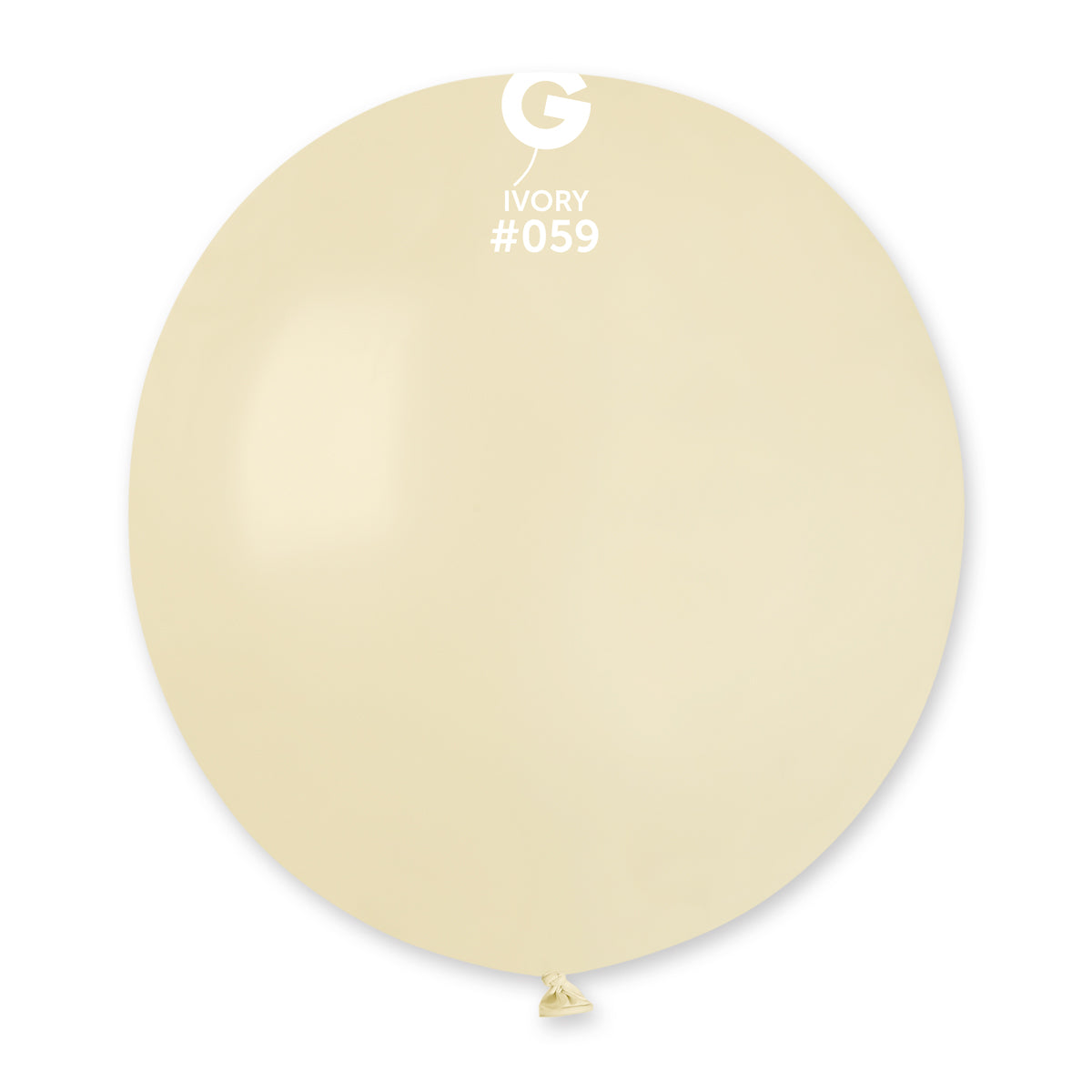 Palloncini in lattice 19" #059 Avorio 5pz