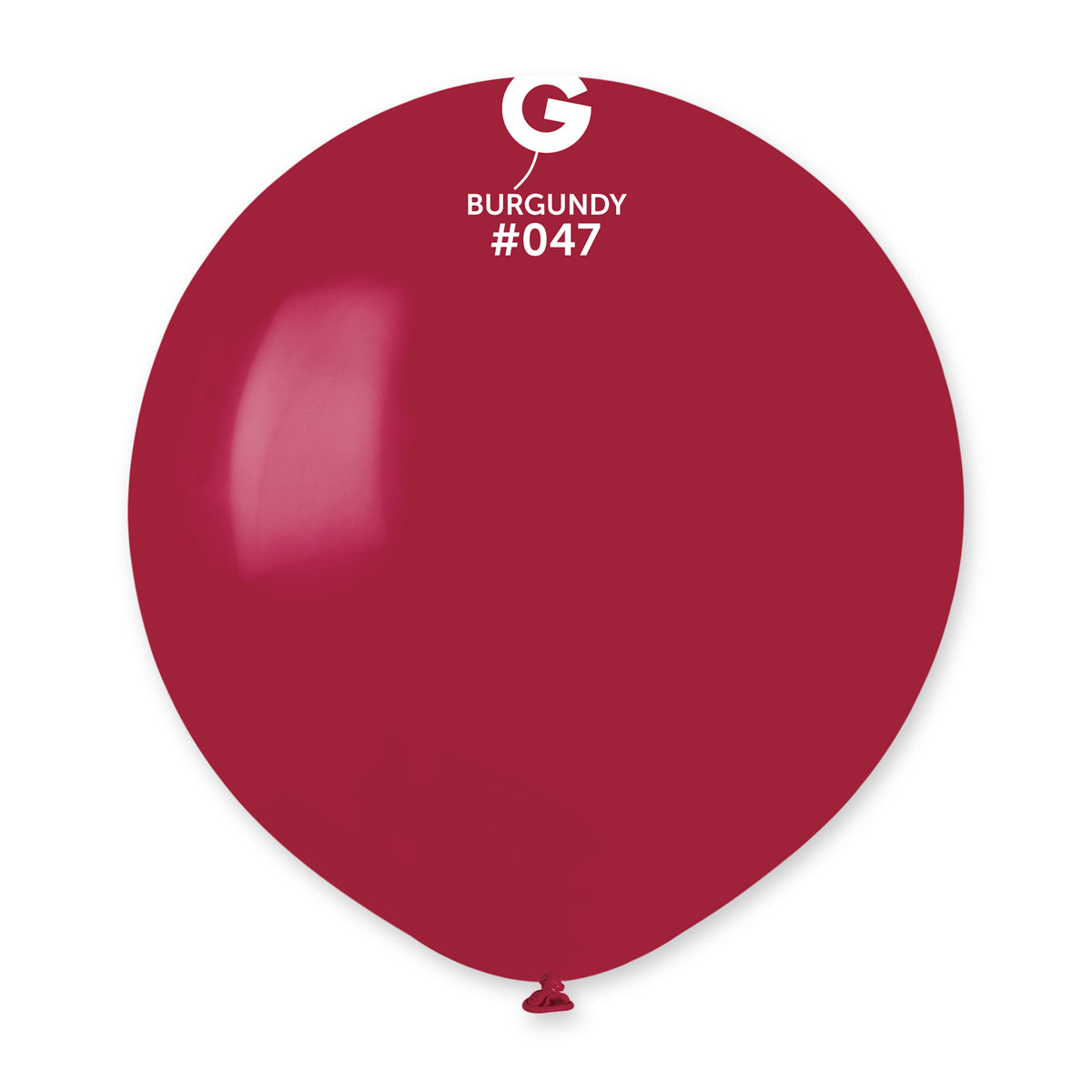 Palloncini in lattice 19" #047 Bordeaux 5pz