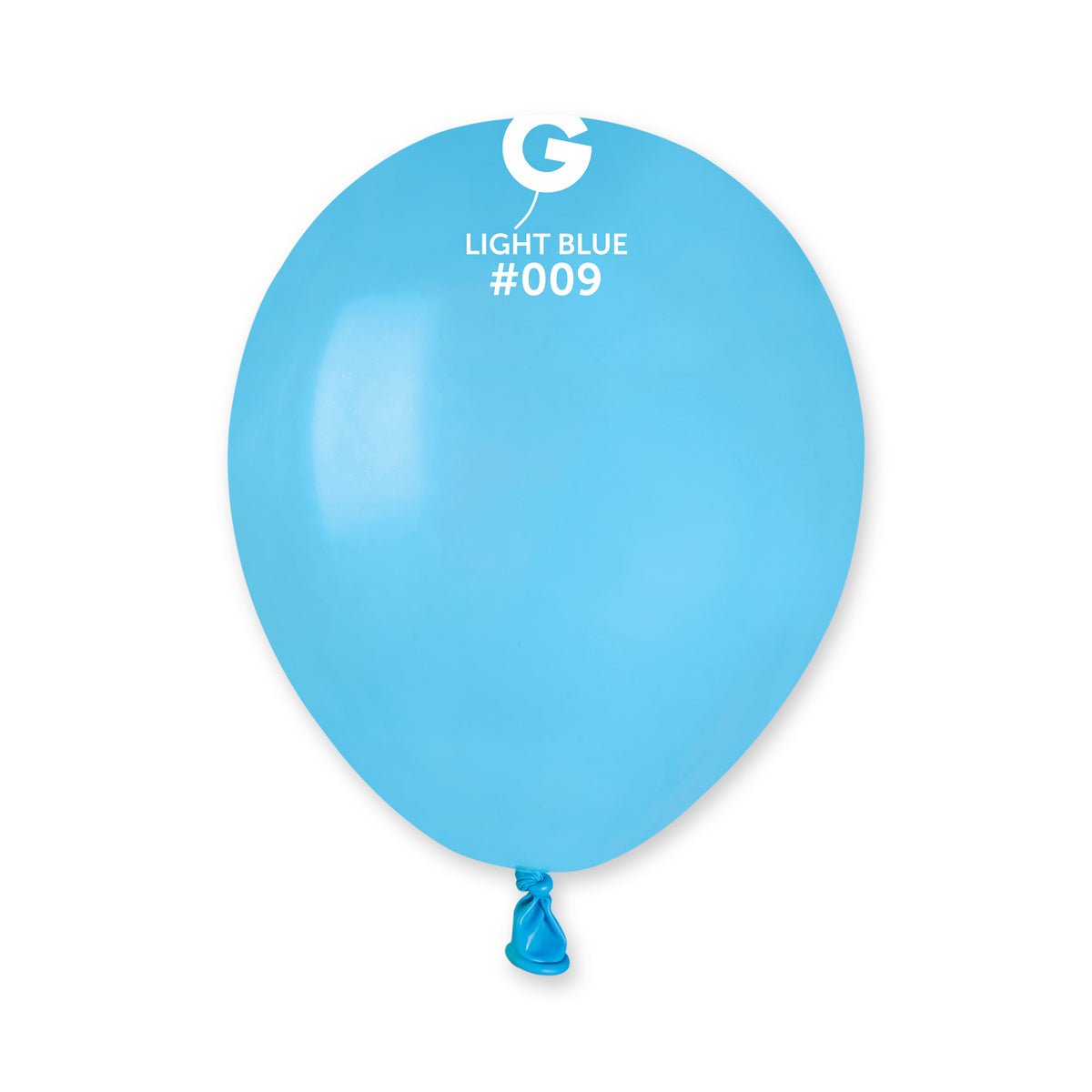 Palloncini in lattice 5" #009 Celeste 100pz
