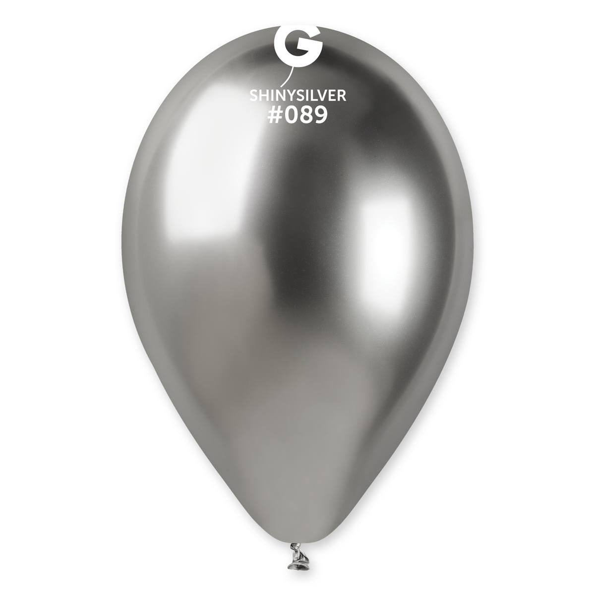 Palloncini in lattice 13" #089 Shiny silver 50pz