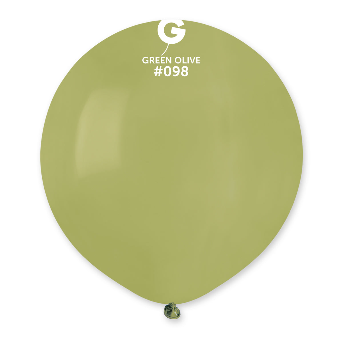Palloncini in lattice 19" #098 Verde Oliva 50pz