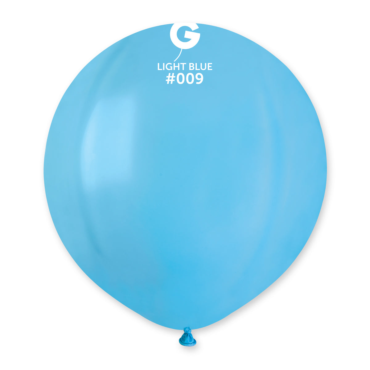Palloncini in lattice 19" #009 Celeste 50pz