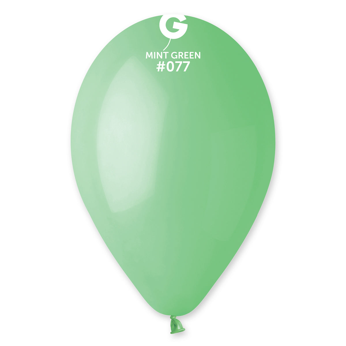 Palloncini in lattice 12" #077 Verde Menta 100pz