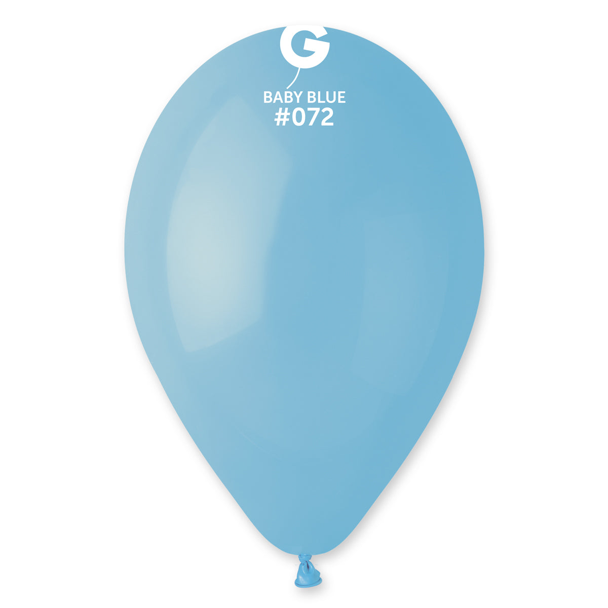 Palloncini in lattice 12" #072 Celeste Baby 100pz