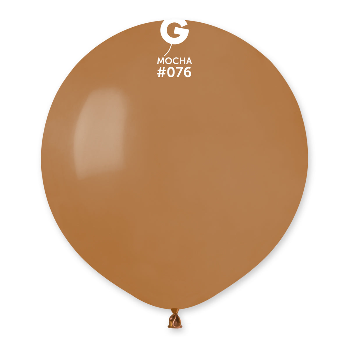 Palloncini in lattice 19" #076 Mocha 50pz