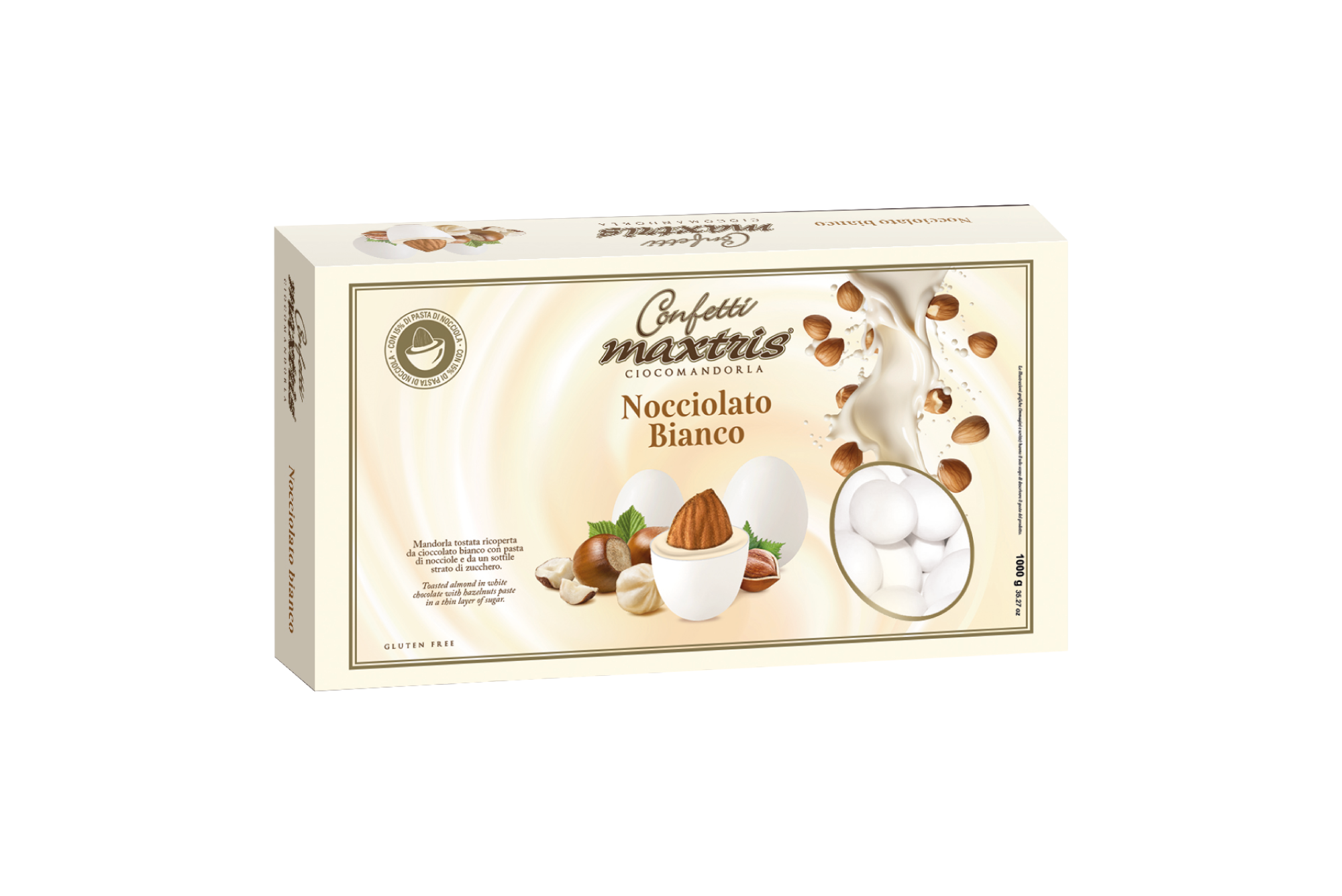 Maxtris Bianco Nocciolato Bianco 1kg
