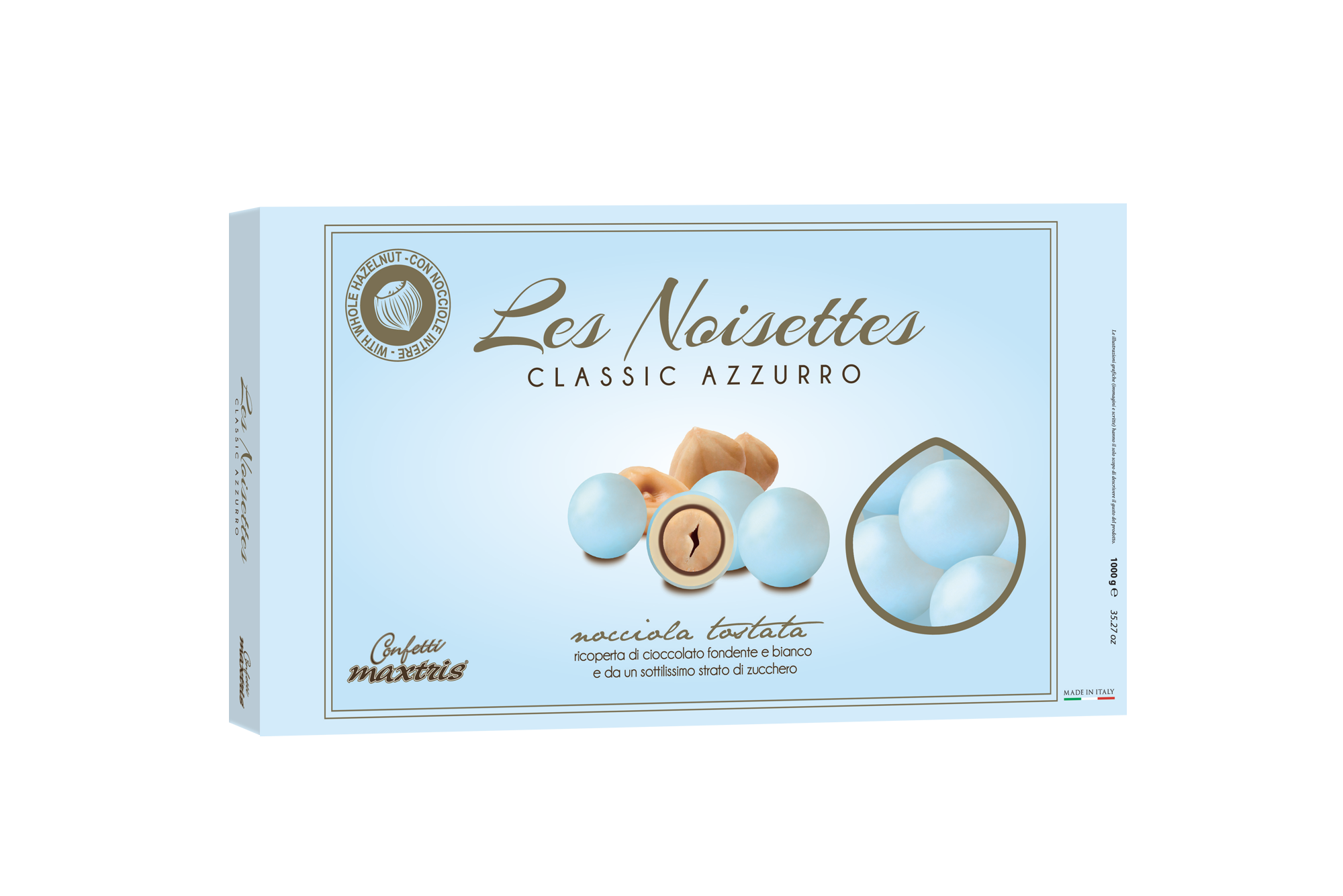 Maxtris Azzurro Noisettes
